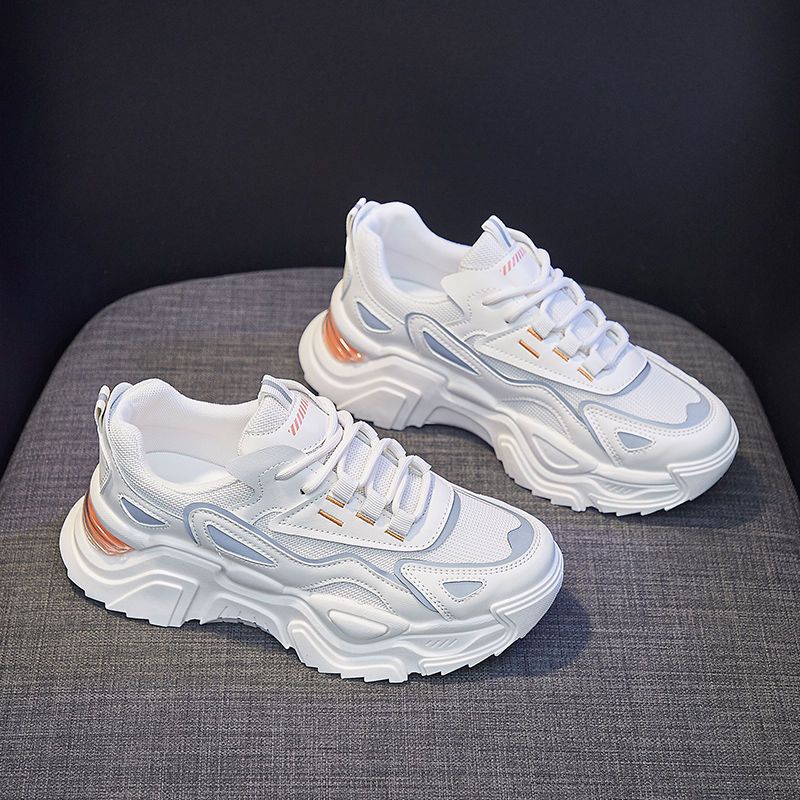 Women'S Shoes For Standing All Day - レディース スーパーノンスリップスニーカー 通気性 防臭 メッシュアッパー ダッドシューズ