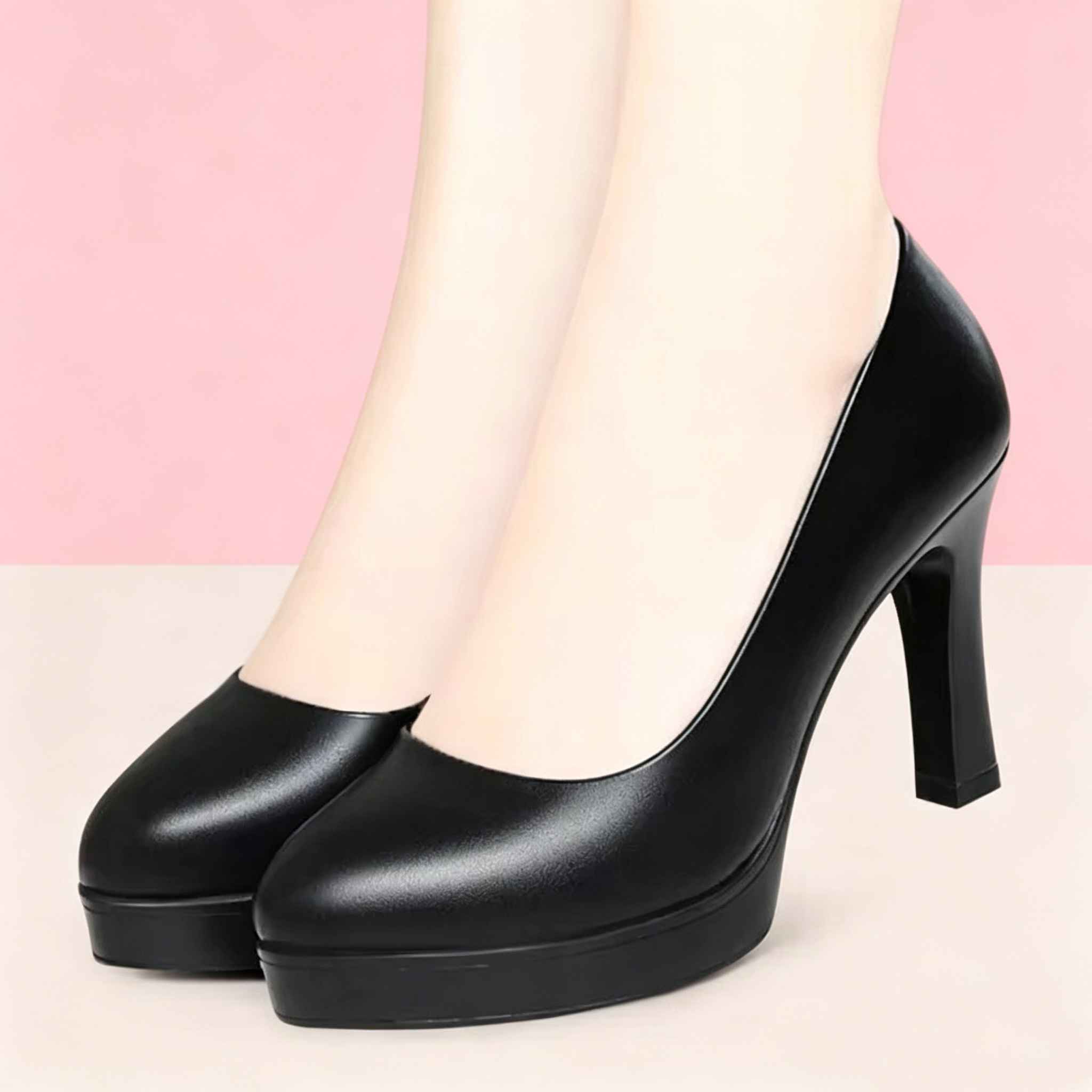 Court Heel Pointed - 6.5cm 8.5cm オールマッチ オフィスレディース 通気性 快適