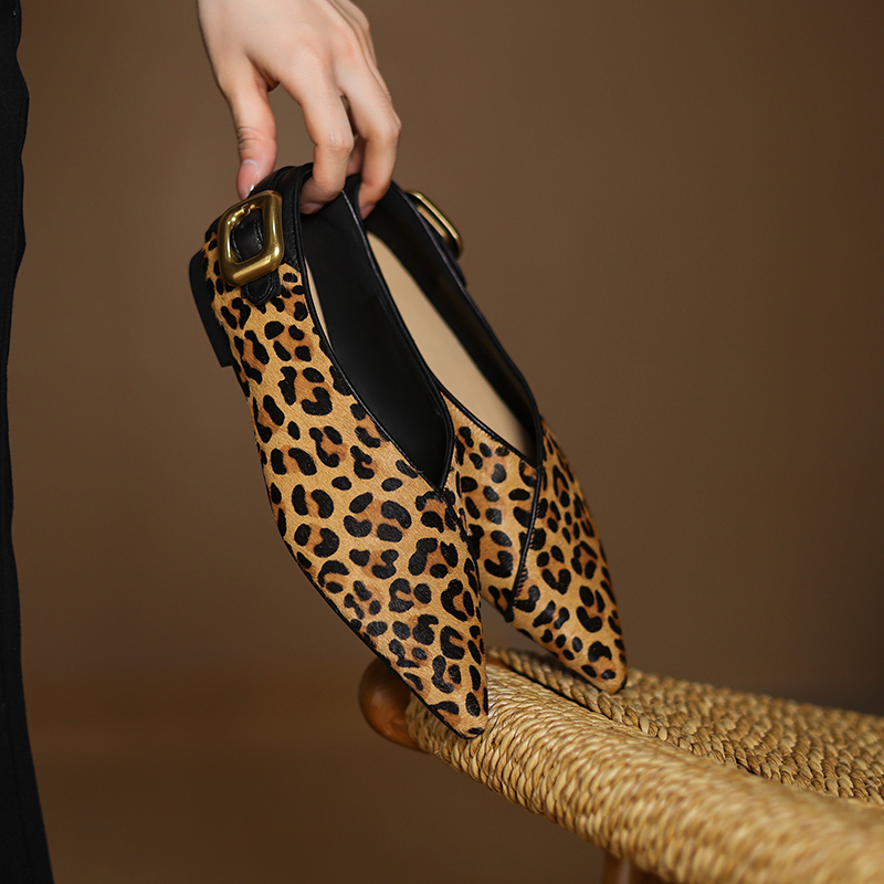 2026年春の新トレンド、本革フラットシューズ、セクシーなレ - Loafer Flat Women のレビューと価格