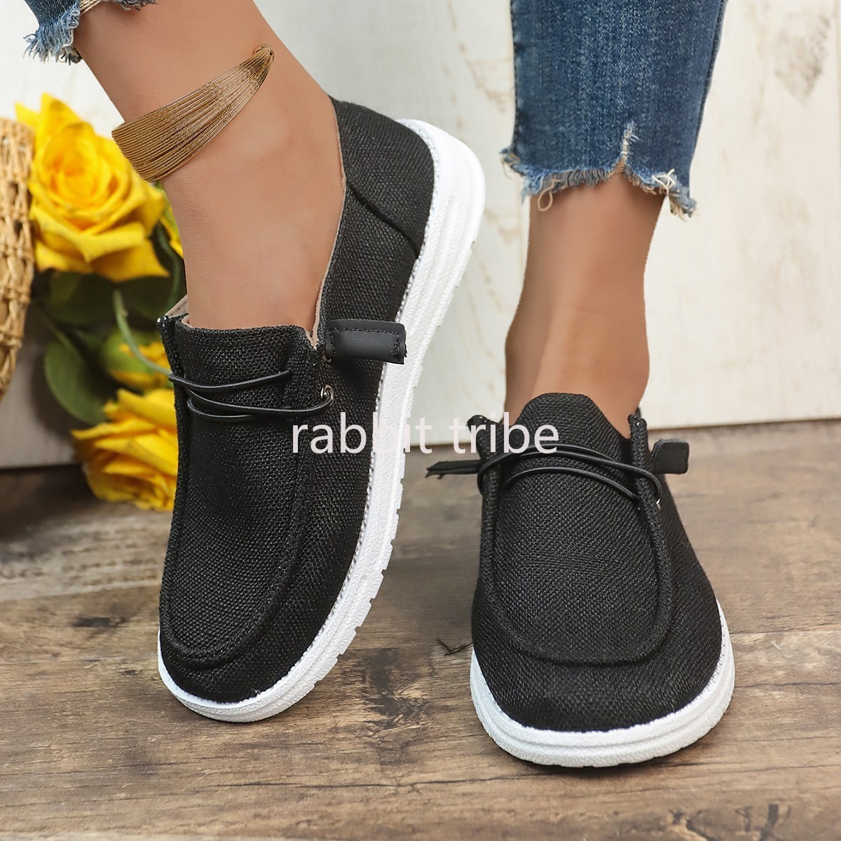 2026年新作おしゃれキャンバスカジュアルスポーツシューズ快 - Loafer Flat Women のレビューと価格