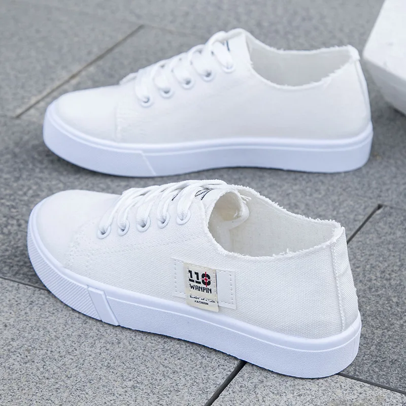 2026 春夏の女性のキャンバススニーカーロートップデニムス - Kids Shoes Women のレビューと価格
