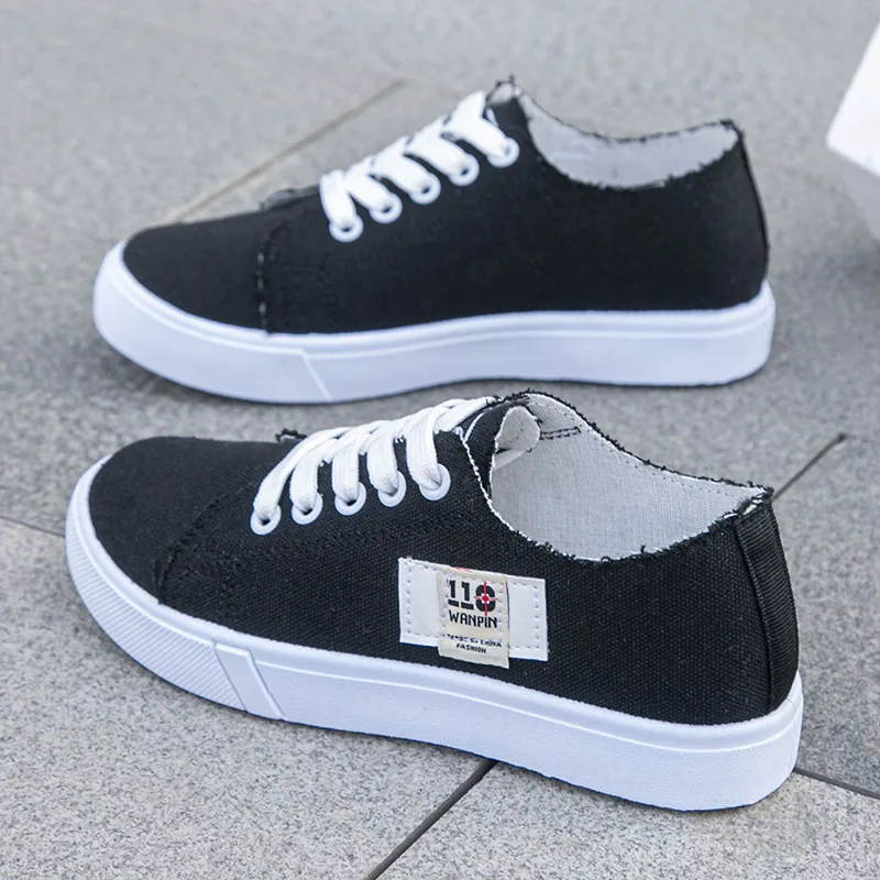 2026 春夏の女性のキャンバススニーカーロートップデニムス - Kids Shoes Women のレビューと価格