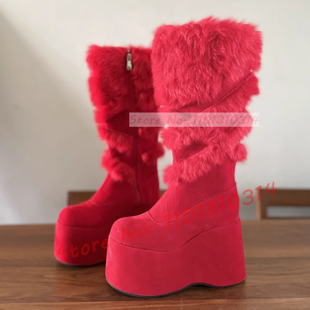 女性用の革製ニーブーツ,厚手のソールのピンクのブーツ,女性用 - Kids Shoes Women のレビューと価格