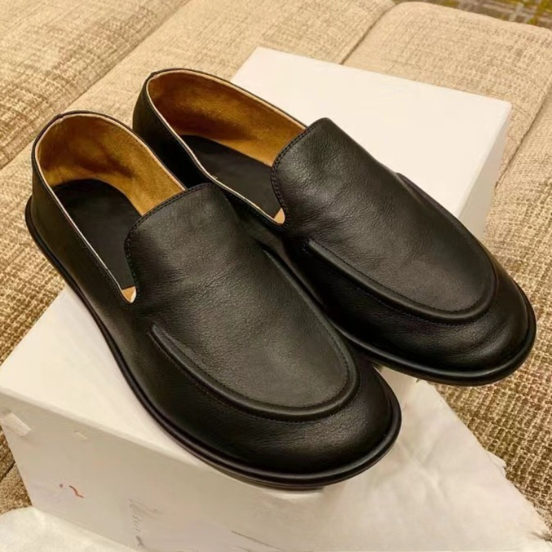 新作レディース本革ローファー フラットスリッポンシューズ 快 - Women'S Shoes In Wide Width のレビューと価格